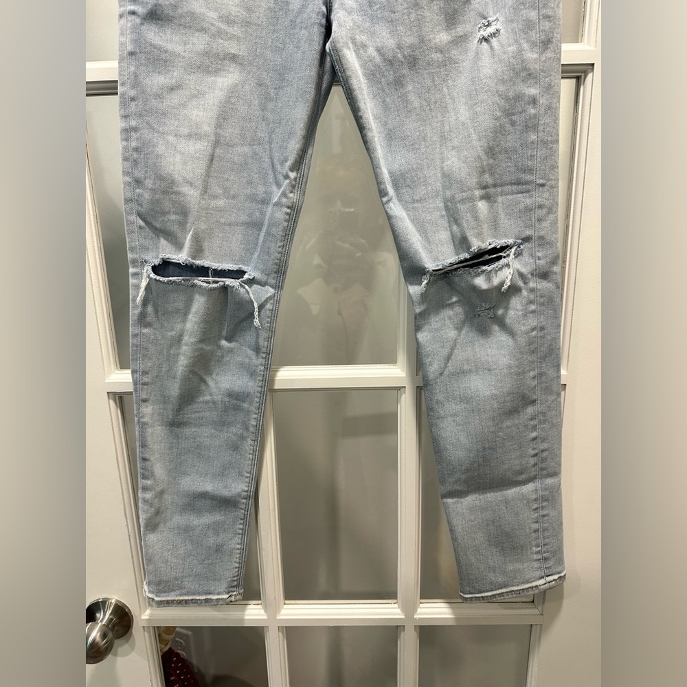 HUDSON Jeans Holly High-Rise Skinny Ankle w/ Deconstruction in Tempo - Sz 27 - Picture 5 of 7